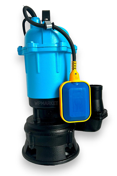 Занурювальний каналізаційний насос EXPERT PUMP WQD 12-10-1.3 фекальний дренажний для відкачування вигрібних ям каналізації з поплавцем