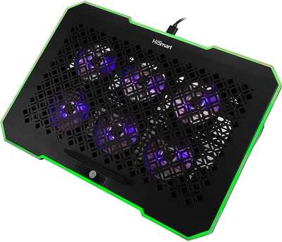 Охолоджувальна підставка для ноутбука HiSmart DCX-A16 Black (HS083137)