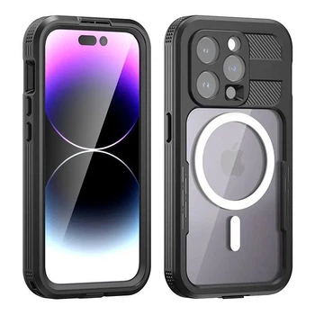 Защитный чехол Shellbox M черный для iPhone 14 Pro Max