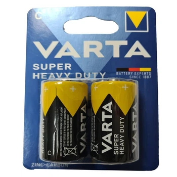 Батарейка R14 Varta Superlife (блистер по 2шт) C (52411)