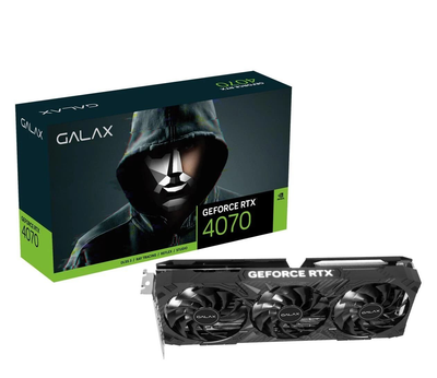 Видеокарта KFA2 GeForce RTX 4070 1-Click OC 3X 12GB GDDR6X (47NOM7MD7QOK) EU