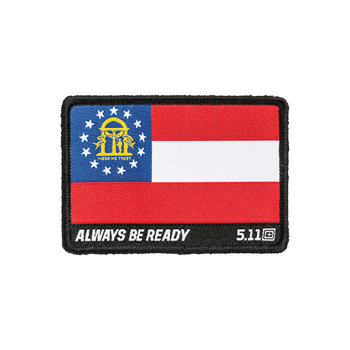 Нашивка 5.11 Tactical Georgia State Flag Patch Multi