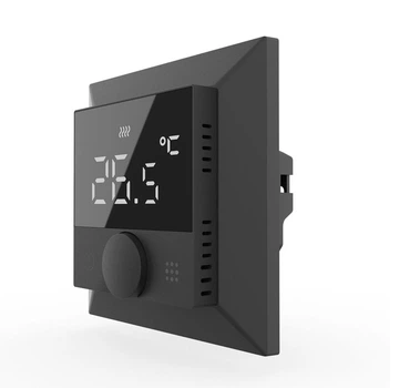 Программируемый терморегулятор IN-THERM PWT-510 Wi-Fi Черный матовый / для электрического теплого пола
