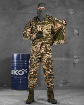 Тактический костюм defender пиксель футболка пиксель M
