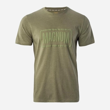 Футболка тактическая мужская Magnum Essential T-Shirt 2.0 L Олива (5902786346219)