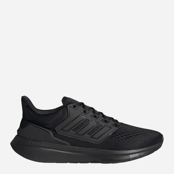 Чоловічі кросівки для бігу Adidas EQ21 Run H00521 46.5 Чорні (4064047168297)