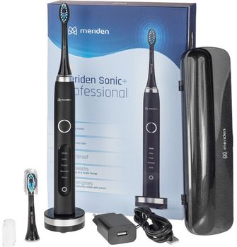 Електрична зубна щітка Meriden Sonic+ Professional Black (5907222354018)