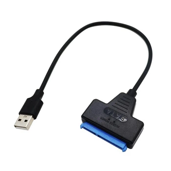 Перехідник SATA - USB 2.0 для жорсткого диску HDD SSD 2.5''