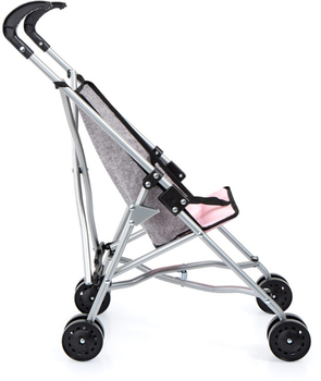 Прогулянкова коляска для ляльки Bayer Buggy 55 см Grey (4003336305333)