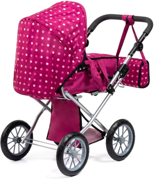 Wózek dla lalki Bayer City Star 70 cm Pink (4003336136678)