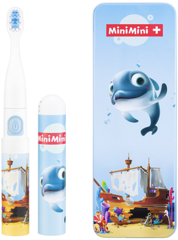 Електрична зубна щітка Vitammy Smile MiniMini+ Dolphin Finek (5901793644844)