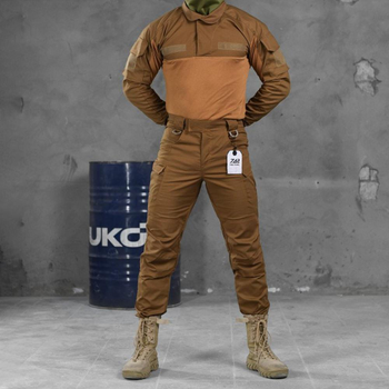 Чоловічий костюм "7.62 tactical Minnesota" ріп-стоп убакс + штани койот розмір 2XL