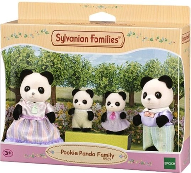 Zestaw figurek Epoch Sylvanian Families Rodzina Pandy Pookie 4 szt (5054131055298)