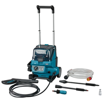 Мойка высокого давления аккумуляторная Makita HW001GZ (115 бар, 420 л/час, 1200 Вт, BL, XGT, без аккумуляторов и зарядного устройства)