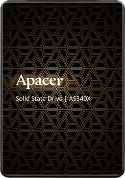 SSD диск Apacer AS340X 480GB 2.5" SATAIII 3D NAND (AP480GAS340XC)