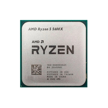 Процесор AMD Ryzen 5 5600X (6C/12T, 3.7-4.6GHz,32MB,65W,AM4) TRAY