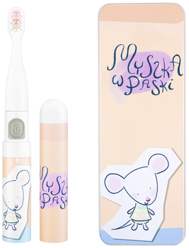 Електрична зубна щітка Vitammy Smile MiniMini+ Striped Mouse (5901793644868)