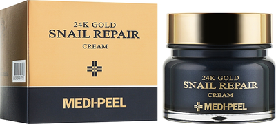 Krem do twarzy Medi-Peel 24k Gold Snail Repair Cream ze złotem koloidalnym 50 ml (8809409345758)