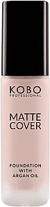 Матирующий тональный крем - Kobo Professional Matte Cover Foundation With Argan Oil 902 - Nude (30ml) (973750-1243043-2)