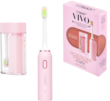 Електрична зубна щітка Vitammy Vivo Pink (5901793642789)