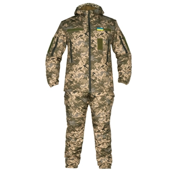 Зимовий костюм ТТХ Softshell MM14 з утеплювачем камуфляж XS (44) 2000000157665