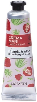 Крем для рук "Клубника и алоэ" - Bioearth Family Strawberry & Aloe Hand Cream 30ml (30ml) (1149097-1533519-2)