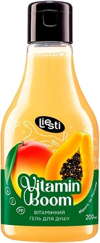 Витаминный гель для душа "Манго и Папайя" - Liesti Vitamin Boom Shower Gel 200ml (1160297-1547951-2)