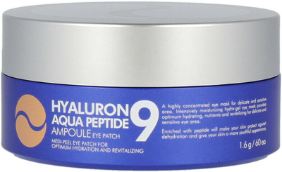 Hydrożelowe płatki pod oczy Medi-Peel Hyaluron Aqua Peptide 9 Ampoule Eye Patch 60 szt (8809409343662)