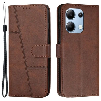 Чехол-книжка с застежкой UniCase Jet Cover для Xiaomi Redmi Note 13 - Brown