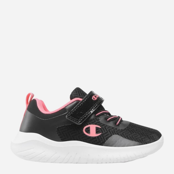 Buty sportowe młodeżowe dla dziewczynki lekkie Champion S32532-KK003 35 Czarny/Koralowy (8054112709384)