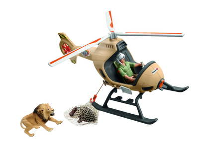 Helikopter ratunkowy dla zwierząt Schleich Wild Life (4055744038822)