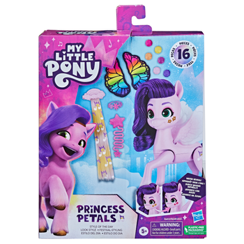 Zestaw zabawek My Little Pony Bridlewoodstock Styles Princess Petals 14 cm (4743199063413)