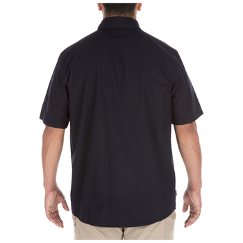 Сорочка тактична з коротким рукавом 5.11 Stryke ™ Shirt - Short Sleeve L Dark Navy