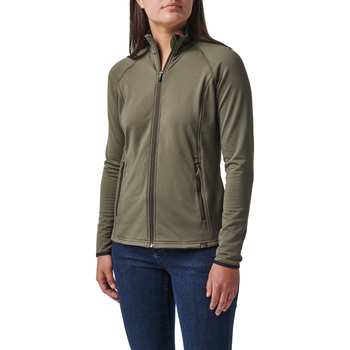 Куртка флисовая женская 5.11 Tactical Women's Stratos Full Zip L RANGER GREEN