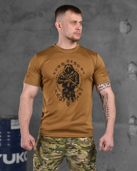Тактическая потоотводящая футболка oblivion tactical berserk олива M