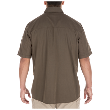 Рубашка тактическая с коротким рукавом 5.11 Stryke™ Shirt - Short Sleeve M Tundra