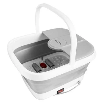 Массажер-ванночка для ног RIAS Footbath Massager RF-368Z складная 5L White-Grey (3_04549)