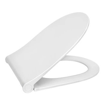 Сиденье для унитаза SoloPlast SP12-D с микролифтом, крепление пластик, 346х442 мм
