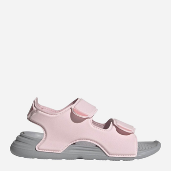 Дитячі босоніжки для дівчинки Adidas Swim Sandal FY8937 28 Рожевий/Сірий (4064036677861)