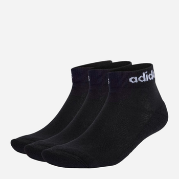 Набір жіночих шкарпеток 3 пари Adidas C Lin Ankle 3P IC1303 37-39 Чорних (4066746435472)