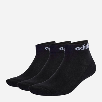 Набір жіночих шкарпеток 3 пари Adidas C Lin Ankle 3P IC1305 37-39 Чорних (4066746416396)
