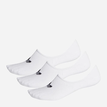 Komplet męskich szkarpetek 3 pary Adidas Low Cut Sock 3P FM0676 46-48 Biały (4062059566131)