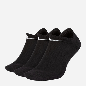 Набір жіночих шкарпеток 3 пари Nike U Everyday Cush Ns 3PR SX7673-010 38-42 Чорних (888408294432)