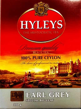 Чай чорний з бергамотом Hyleys 100 г