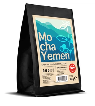 Кофе в зернах Trevi Арабика Mocha Yemen 100 г