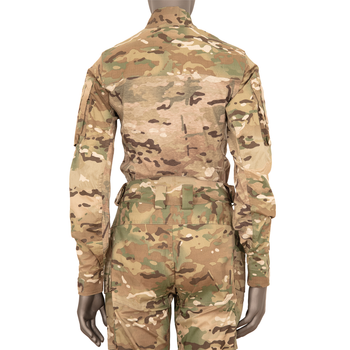 Рубашка тактическая под бронежилет женская 5.11 Tactical Hot Weather Combat Shirt L Multicam