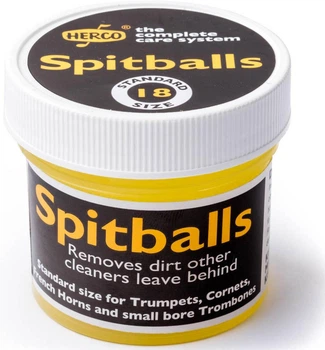 Очистительные диски для медных духовых инструментов Dunlop HE185 Spitballs (18 шт)