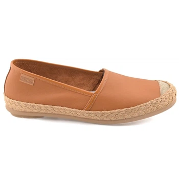Слипоны Cuque cuero (3814_39) коричневая кожа