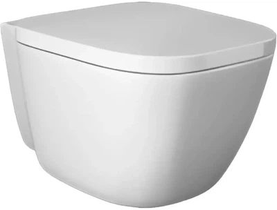 Унитаз подвесной RAK CERAMICS One Rimless Alpine White EL13AWHA+ONSC0004 с сиденьем Soft Close дюропласт