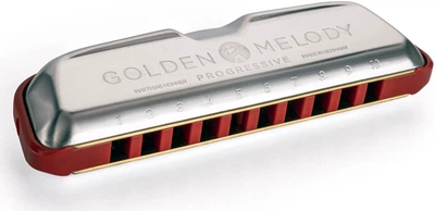 Губна гармошка Hohner Golden Melody Progressive M54401X C-major